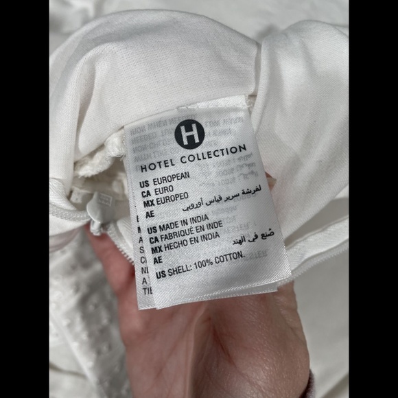 NIB $135 Hotel Collection Artisan (1) Euro Sham‎ - Picture 8 of 11